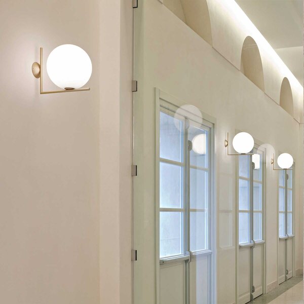 Flos IC Lights E14 nástěnné svítidlo JednotlivýČerná