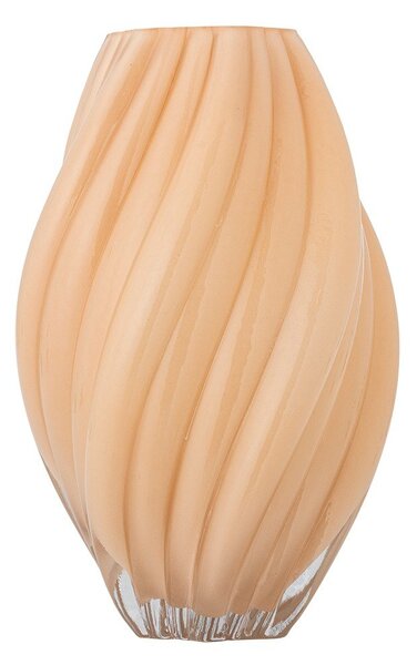Oranžová skleněná váza (výška 30 cm) Kanji – Bloomingville
