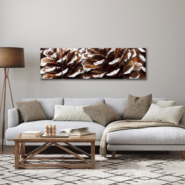 Obraz - Šišky (170x50 cm)