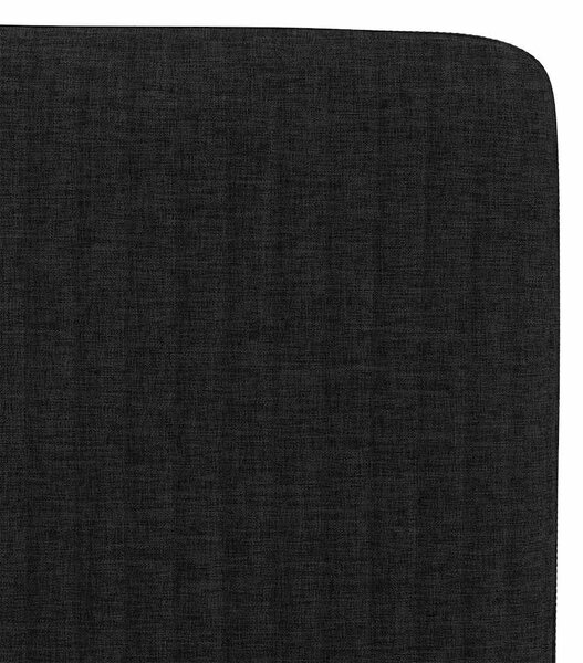 Jídelní židle 4 ks černé textil 3315299
