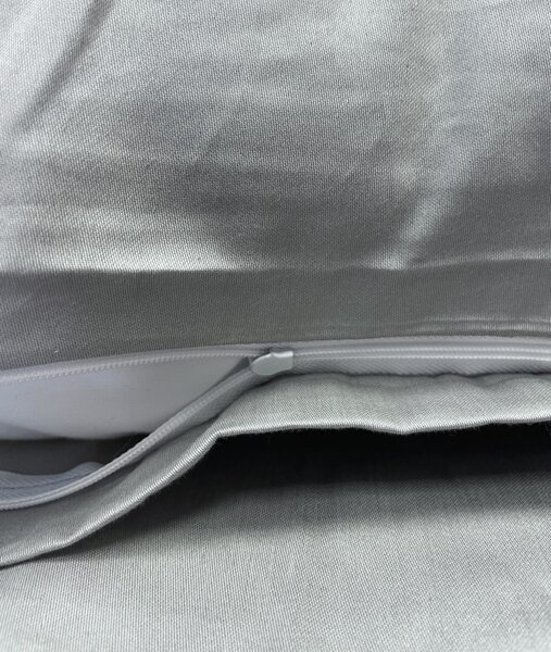 Povlečení bavlněný satén exclusive Modern šedé 200x140cm+90x70cm TiaHome