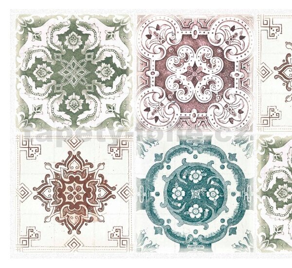 Obkladové panely 3D PVC TP10017134, rozměr 960 x 480 mm, mozaika Caucasus, GRACE