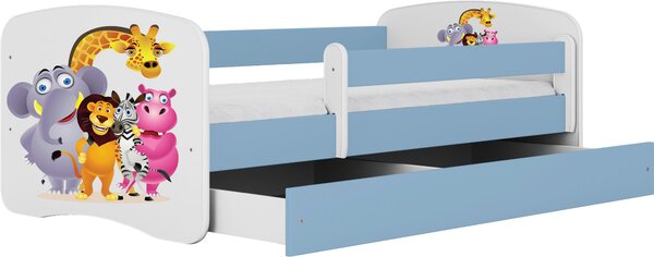 POSTEL PRO DĚTI A MLÁDEŽ 80/160 cm, modrá, bílá MID.YOU - Dětské pokoje sestavy, Online Only