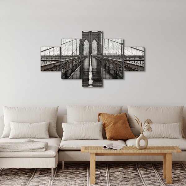Obraz - Brooklynský most (125x70 cm)