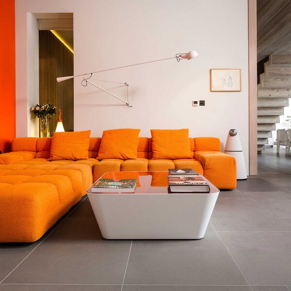 Flos 265 E27 nástěnné svítidlo Bílá1520mm