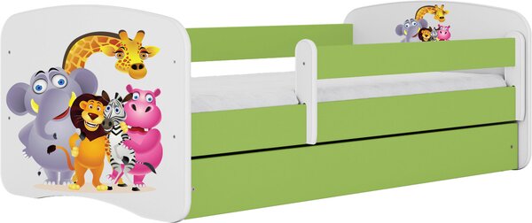 POSTEL PRO DĚTI A MLÁDEŽ 80/160 cm, zelená, bílá MID.YOU - Dětské pokoje sestavy, Online Only