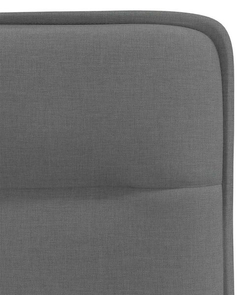 Jídelní židle 4 ks tmavě šedé textil 3315333