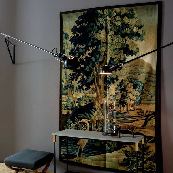 Flos 265 E27 nástěnné svítidlo Bílá1520mm