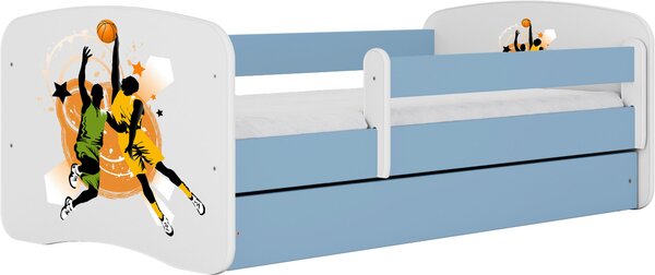 POSTEL PRO DĚTI A MLÁDEŽ 80/160 cm, modrá, bílá MID.YOU - Dětské pokoje sestavy, Online Only