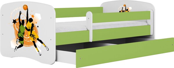 POSTEL PRO DĚTI A MLÁDEŽ 80/160 cm, zelená, bílá MID.YOU - Dětské pokoje sestavy, Online Only