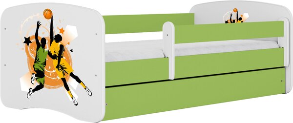 POSTEL PRO DĚTI A MLÁDEŽ 80/160 cm, zelená, bílá MID.YOU - Dětské pokoje sestavy, Online Only