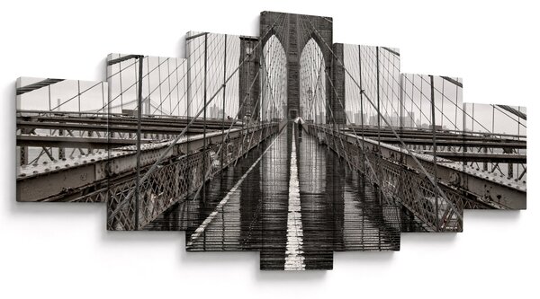 Obraz - Brooklynský most (210x100 cm)