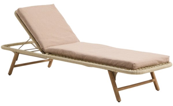 Kave Home Béžový polštář na lehátko Maoni 50 x 175 cm