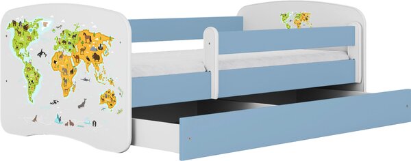 POSTEL PRO DĚTI A MLÁDEŽ 80/160 cm, modrá, bílá MID.YOU - Dětské pokoje sestavy, Online Only