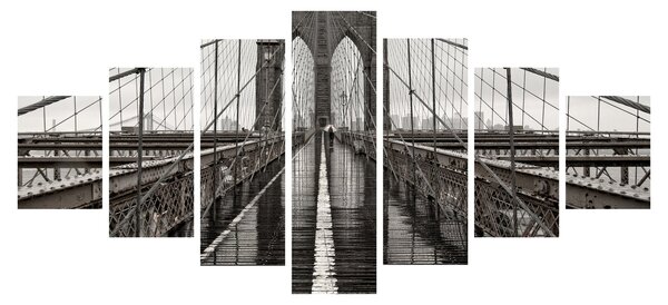 Obraz - Brooklynský most (210x100 cm)
