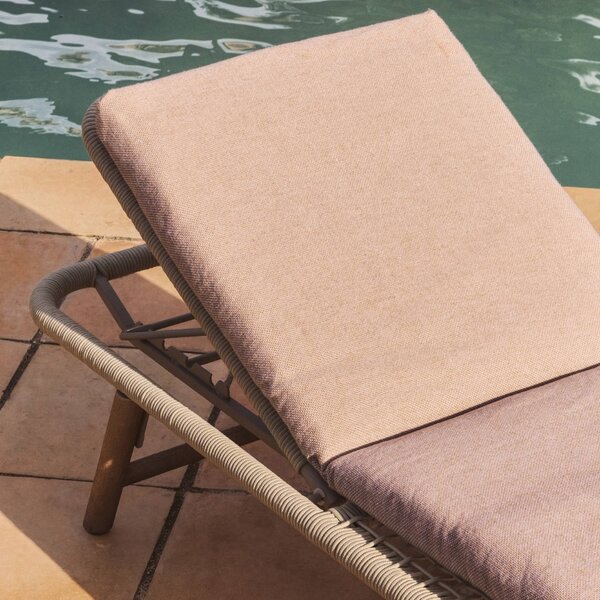 Kave Home Béžový polštář na lehátko Maoni 50 x 175 cm