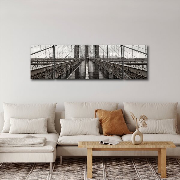 Obraz - Brooklynský most (170x50 cm)