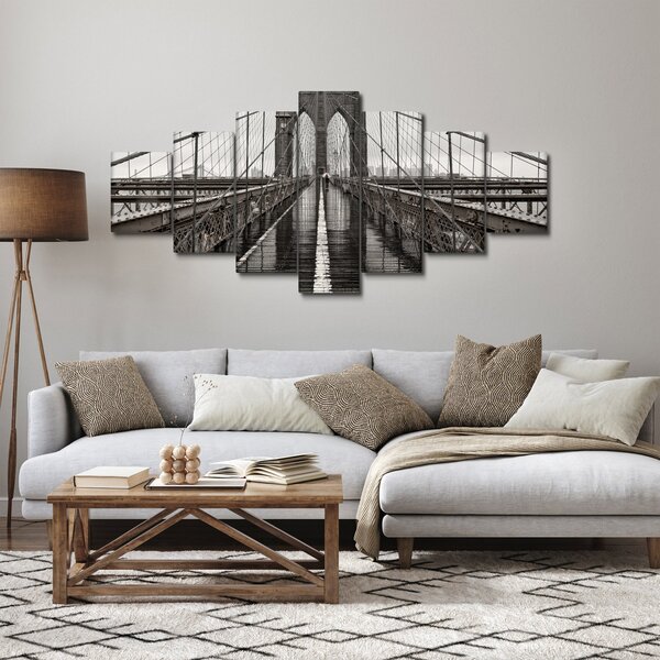 Obraz - Brooklynský most (210x100 cm)