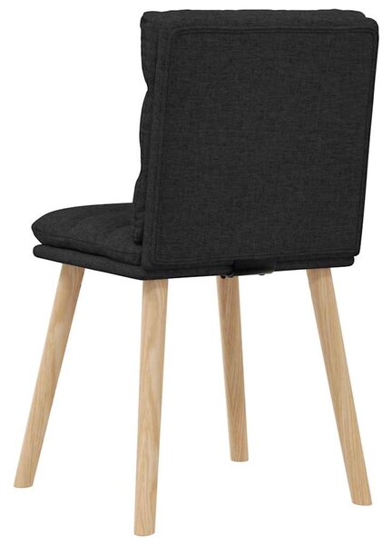 Jídelní židle 6 ks černé textil 3315665