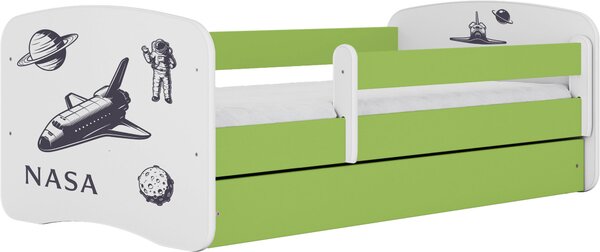 POSTEL PRO DĚTI A MLÁDEŽ 80/160 cm, zelená, bílá MID.YOU - Dětské pokoje sestavy, Online Only