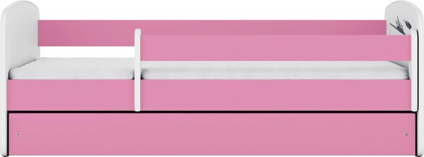 POSTEL PRO DĚTI A MLÁDEŽ 80/160 cm, bílá, pink MID.YOU - Dětské pokoje sestavy, Online Only