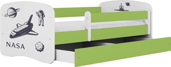 POSTEL PRO DĚTI A MLÁDEŽ 80/160 cm, zelená, bílá MID.YOU - Dětské pokoje sestavy, Online Only