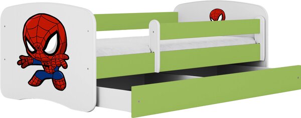 POSTEL PRO DĚTI A MLÁDEŽ 80/160 cm, zelená, bílá MID.YOU - Dětské pokoje sestavy, Online Only
