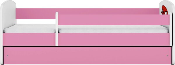 POSTEL PRO DĚTI A MLÁDEŽ 80/160 cm, bílá, pink MID.YOU - Dětské pokoje sestavy, Online Only