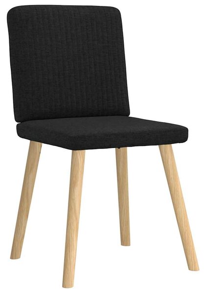 Jídelní židle 6 ks černé textil 3315569