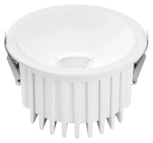 Intec Quantum LED zápustné svítidlo IP44 Ø135mmBílá