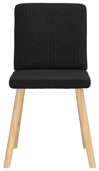 Jídelní židle 6 ks černé textil 3315569