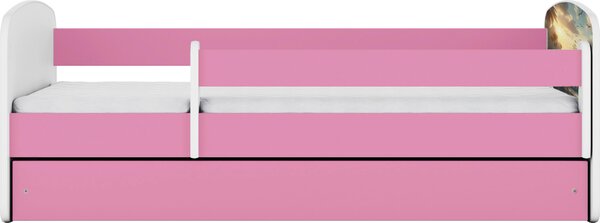 POSTEL PRO DĚTI A MLÁDEŽ 80/160 cm, bílá, pink MID.YOU - Dětské pokoje sestavy, Online Only