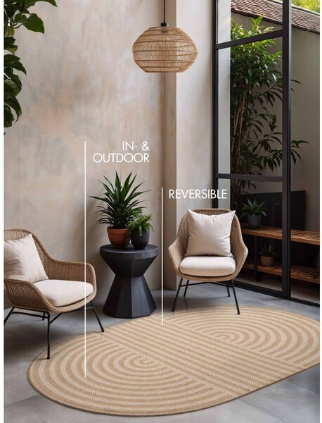 Krémový/v přírodní barvě vnitřní a venkovní koberec 160x230 cm Haringey Woodfield – Ted Baker