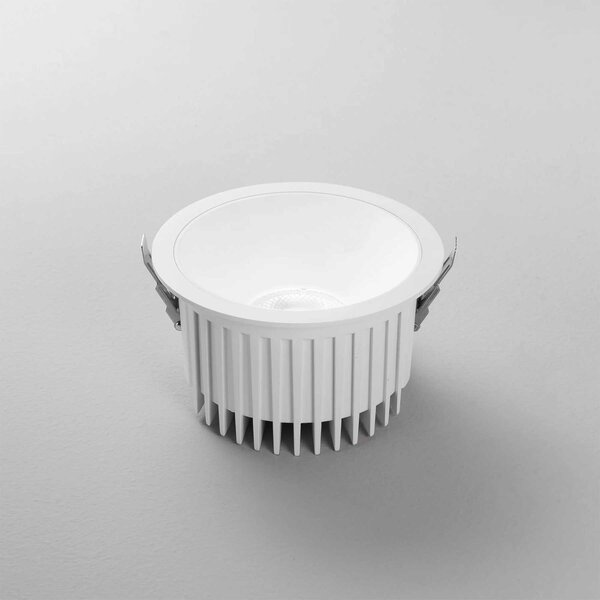 Intec Quantum LED zápustné svítidlo IP44 Ø135mmBílá