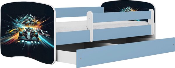 POSTEL PRO DĚTI A MLÁDEŽ 80/160 cm, modrá, bílá MID.YOU - Dětské pokoje sestavy, Online Only