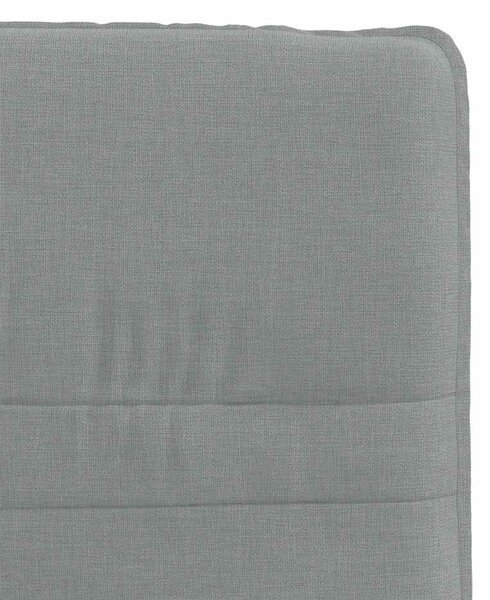 Jídelní židle 6 ks světle šedé textil 3315625