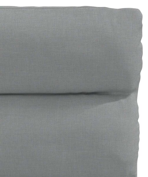 Jídelní židle 6 ks světle šedé textil 3315663