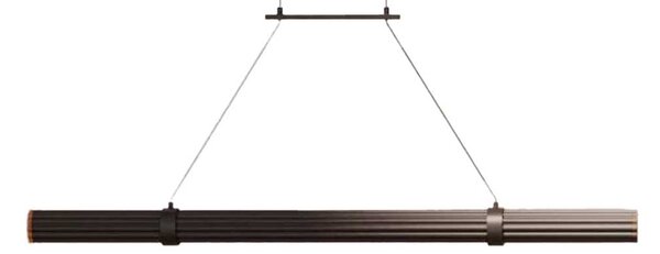 Aromas Niro LED závěsné svítidlo stmívatelné Černá matná