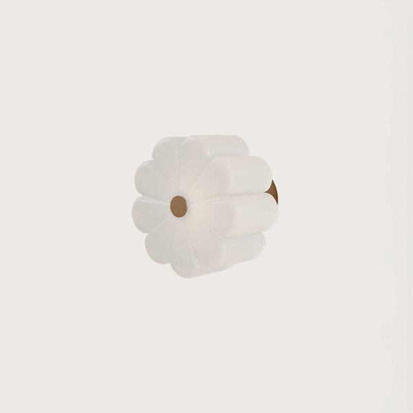 Aromas Flow LED nástěnné svítidlo IP44 Černá matná