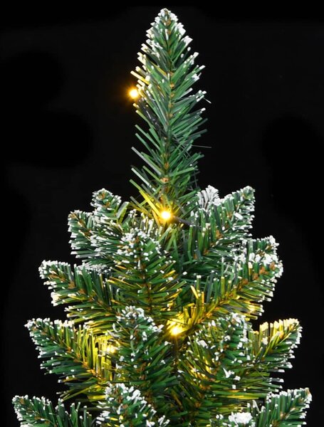 Umělý úzký vánoční stromek se 150 LED 120 cm 3315758