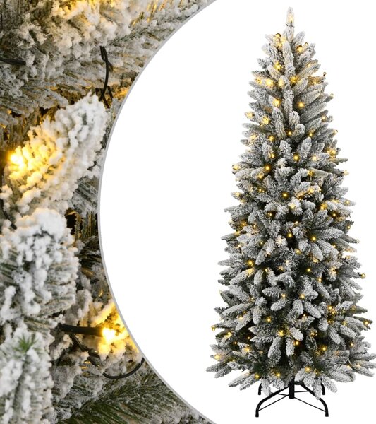 Umělý vánoční stromek se 150 LED a sněhem 120 cm 3315763
