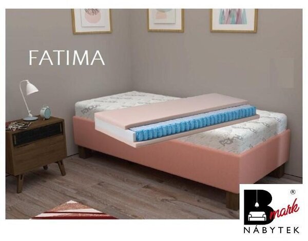 Postel čalouněná FATIMA 80, 90 | Pohoda - matrace BONA SOFT