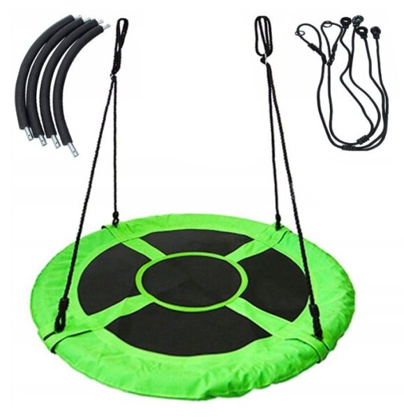 Zahradní houpací kruh SKYNEST 100 cm, zelený
