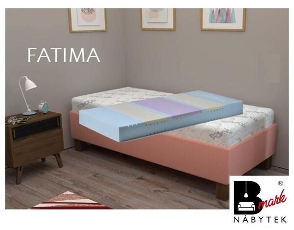 Postel čalouněná FATIMA 80, 90 | Pohoda - matrace MONA VISCO