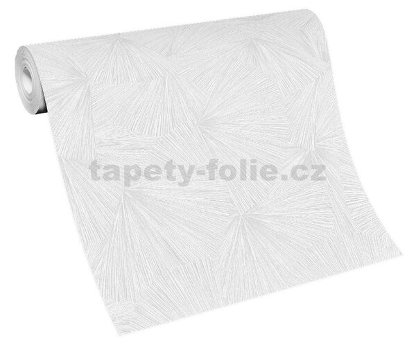 Vliesové tapety na zeď GMK 10219-01, rozměr 10,05 m x 0,53 m, strukturovaná stěrka bílá, Erismann