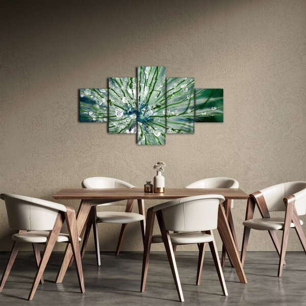 Obraz - Makro snímek květu (125x70 cm)