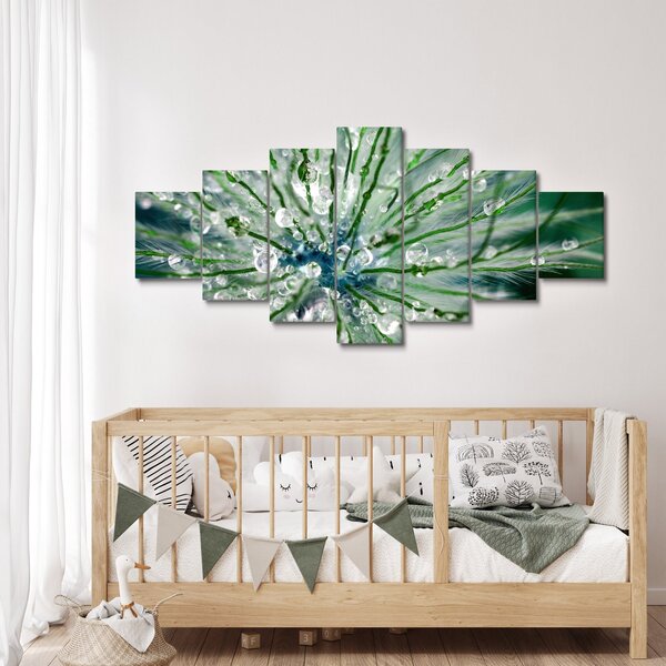 Obraz - Makro snímek květu (210x100 cm)