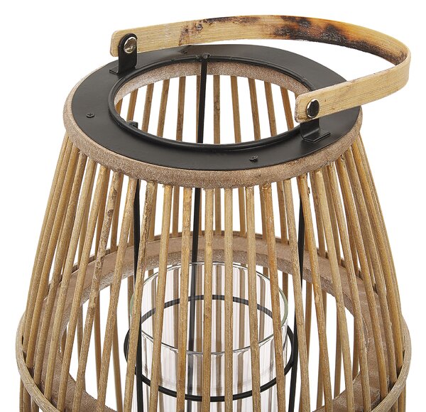 Lucerna HOSTE Bambus 32 cm Béžová