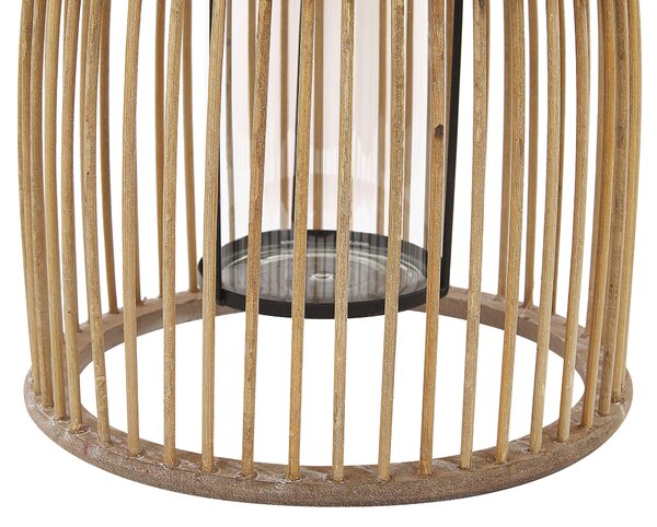 Lucerna HOSTE Bambus 32 cm Béžová