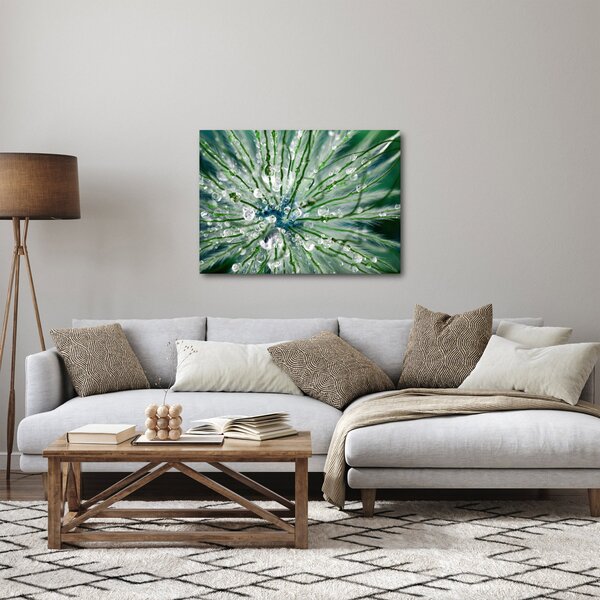 Obraz - Makro snímek květu (70x50 cm)